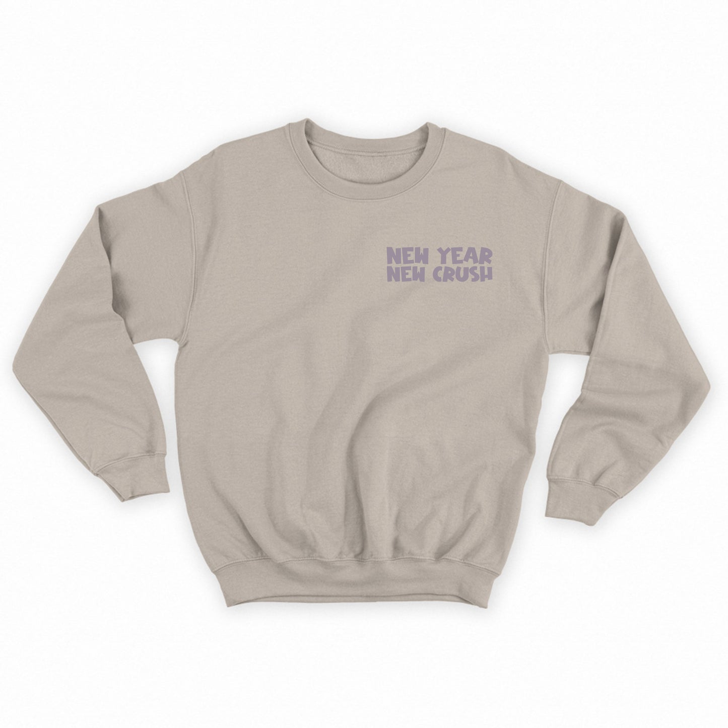 New Year New Crush Hazy Lilac Sweatshirt
