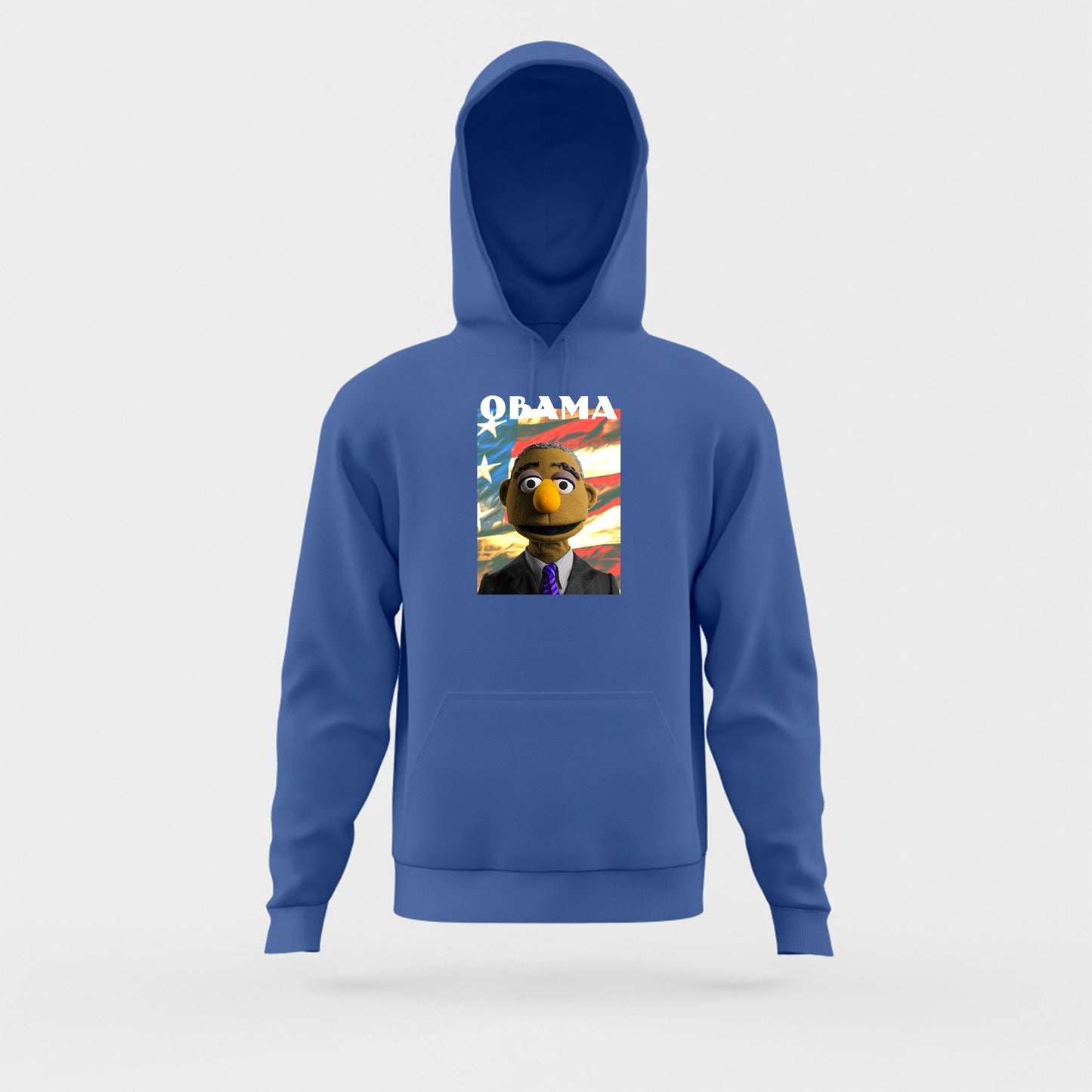obama muppet flag hoodie