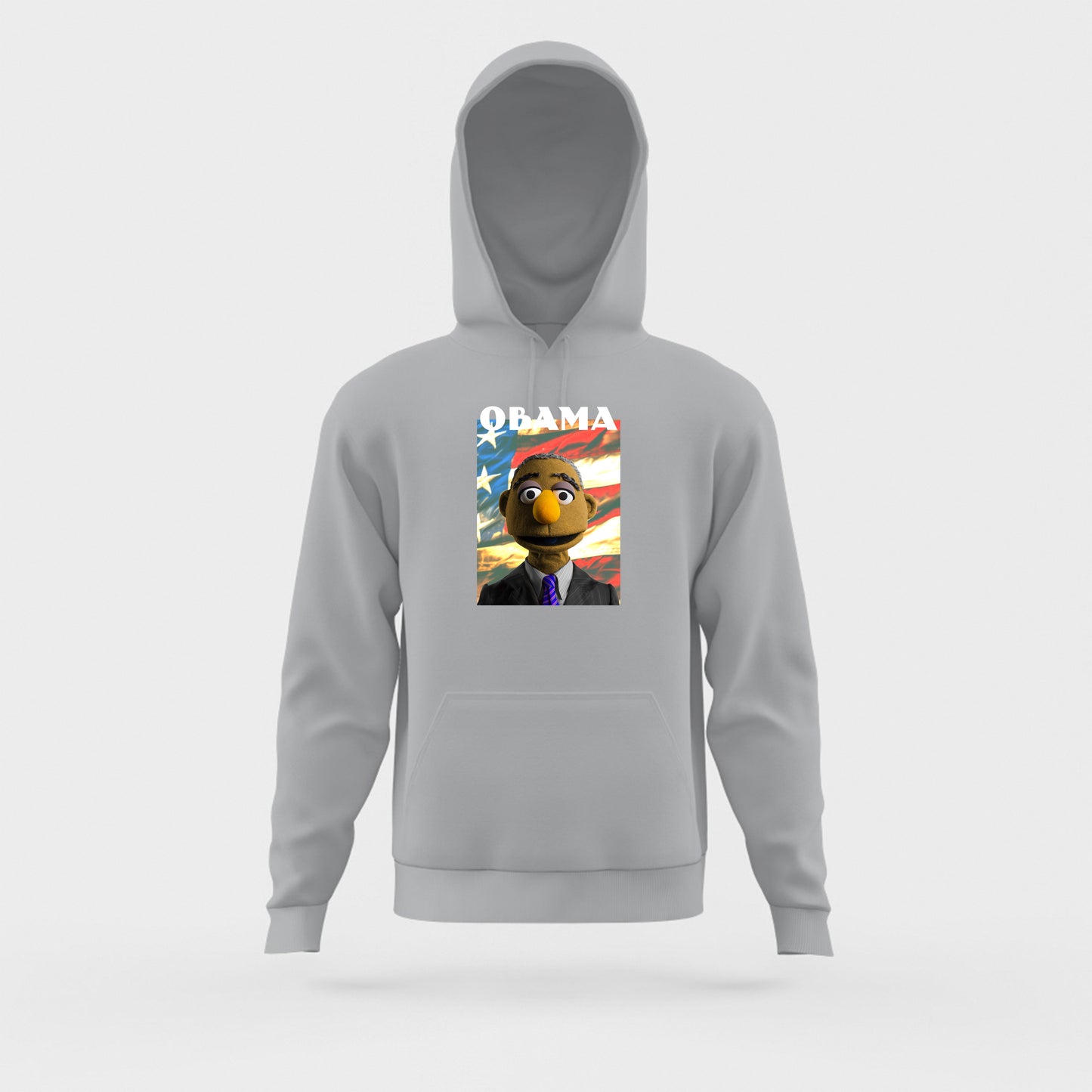obama muppet flag hoodie