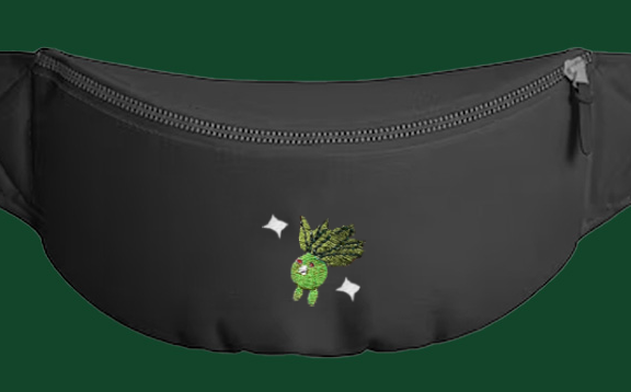 #0043 shiny fanny pack