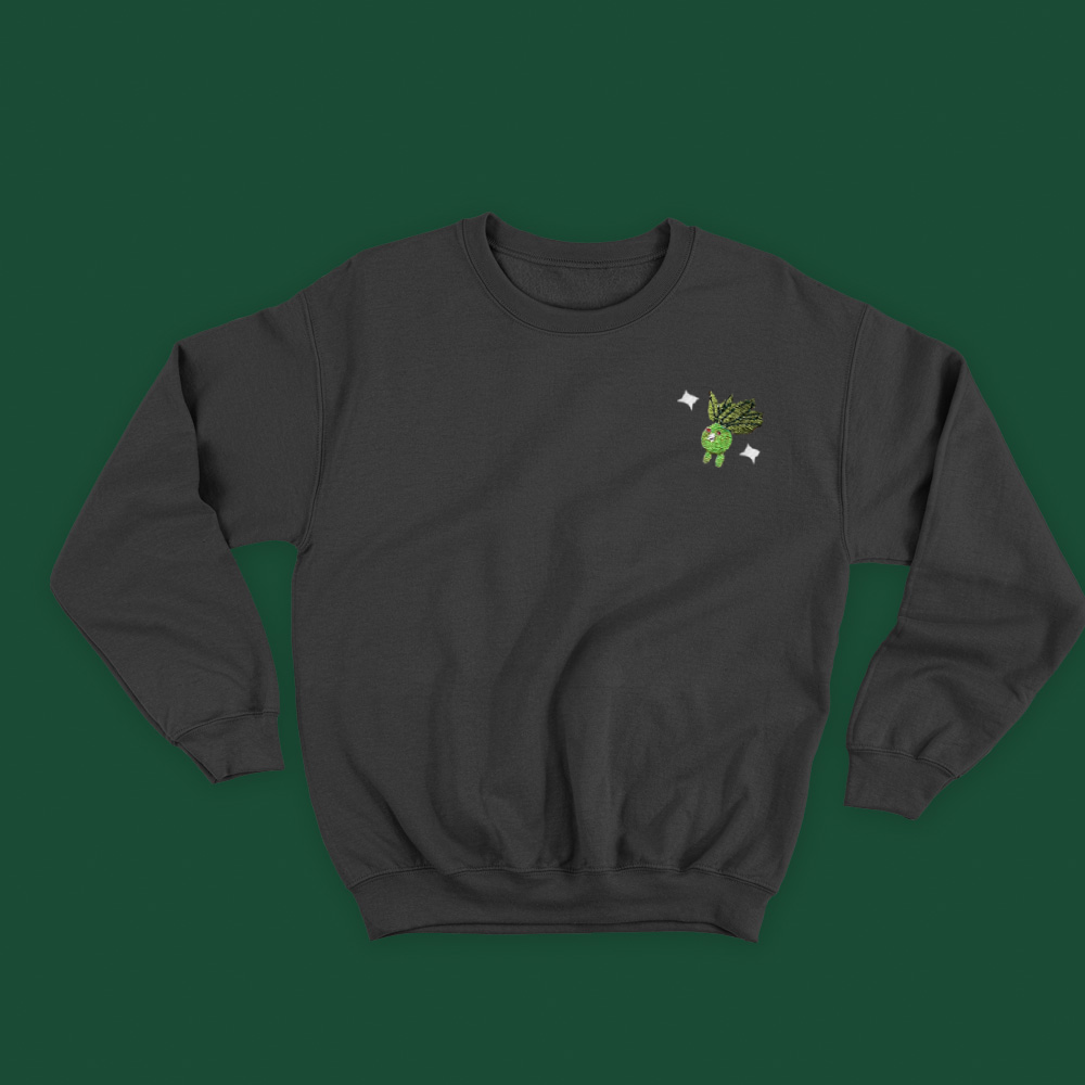 #0043 shiny sweatshirt