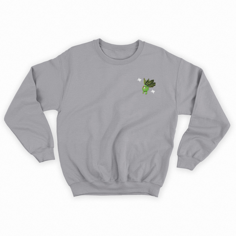 #0043 shiny sweatshirt