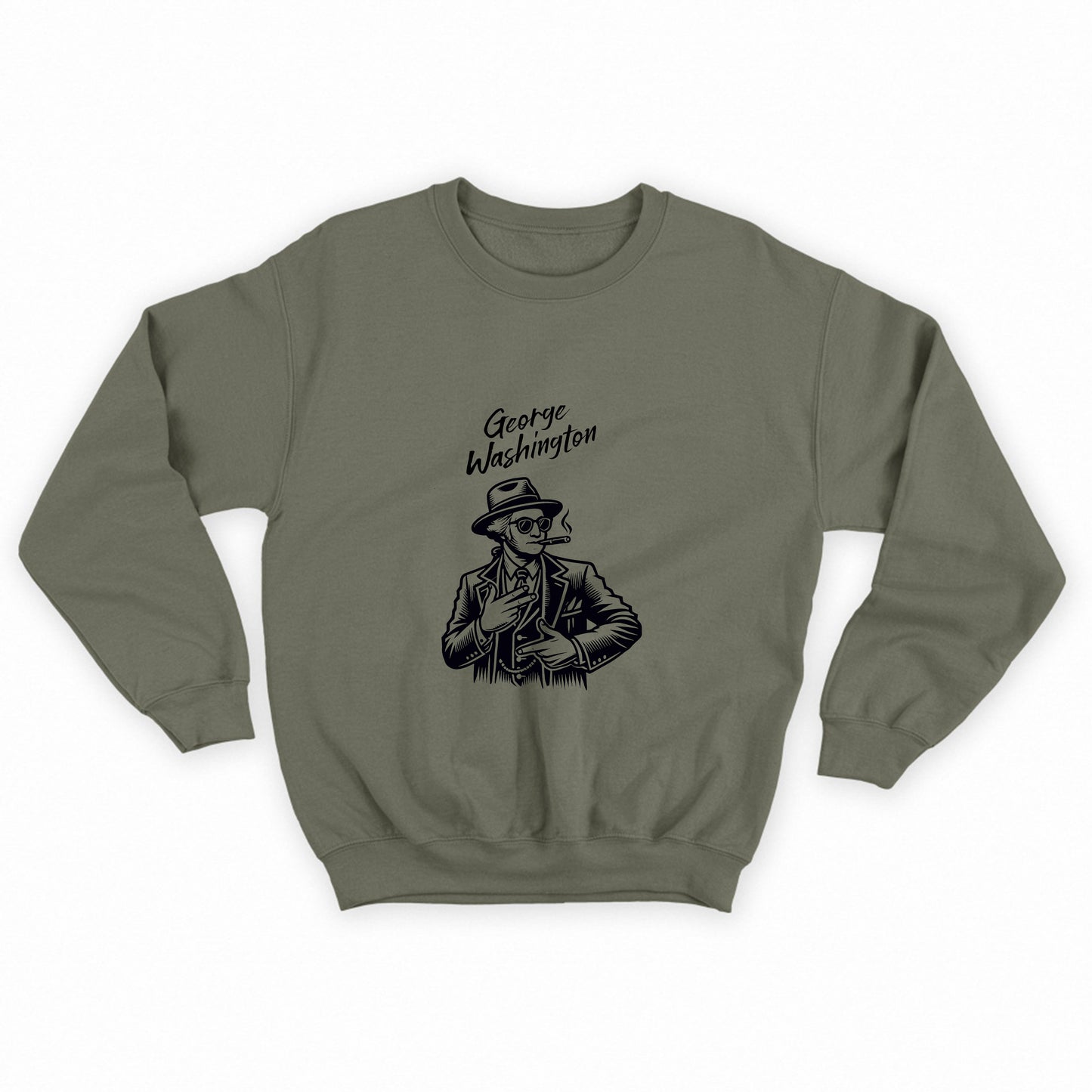 george washington gangster sweatshirt