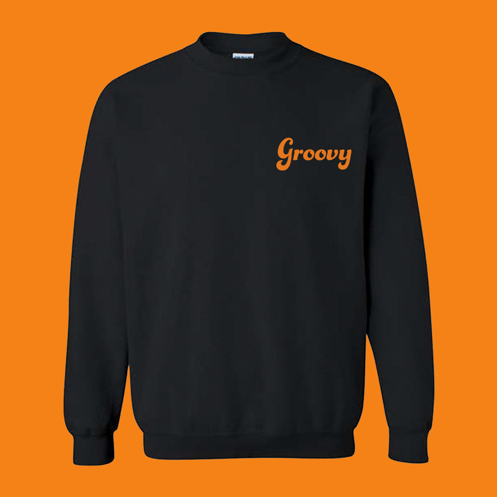 Groovy Orange Sweatshirt