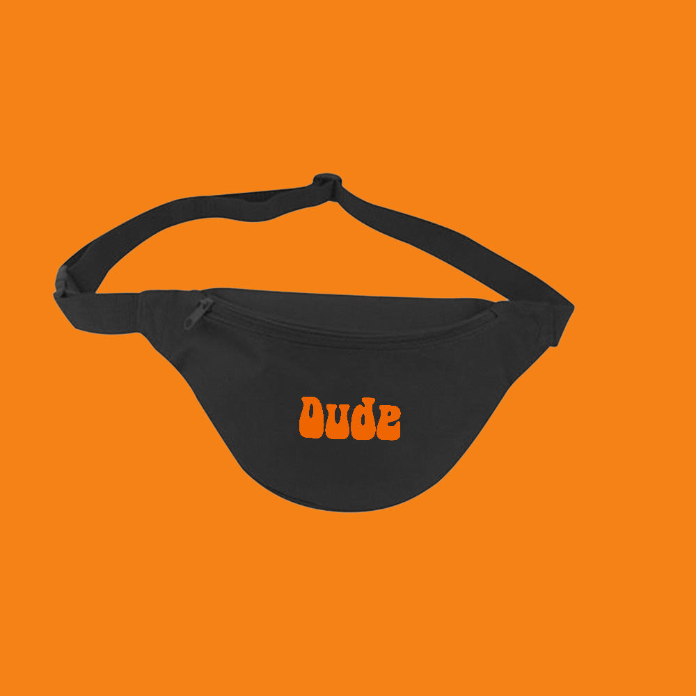 Dude Orange Fanny Pack