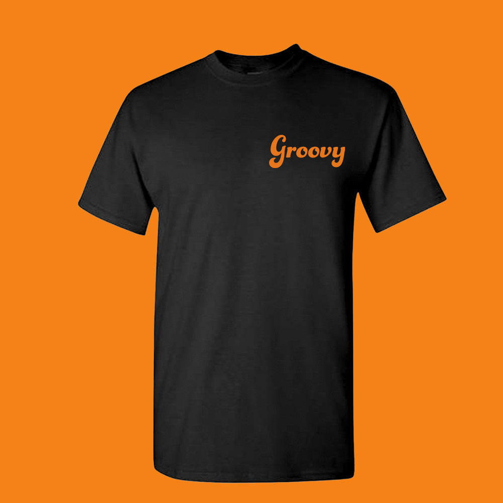 Groovy Orange Tee Shirt