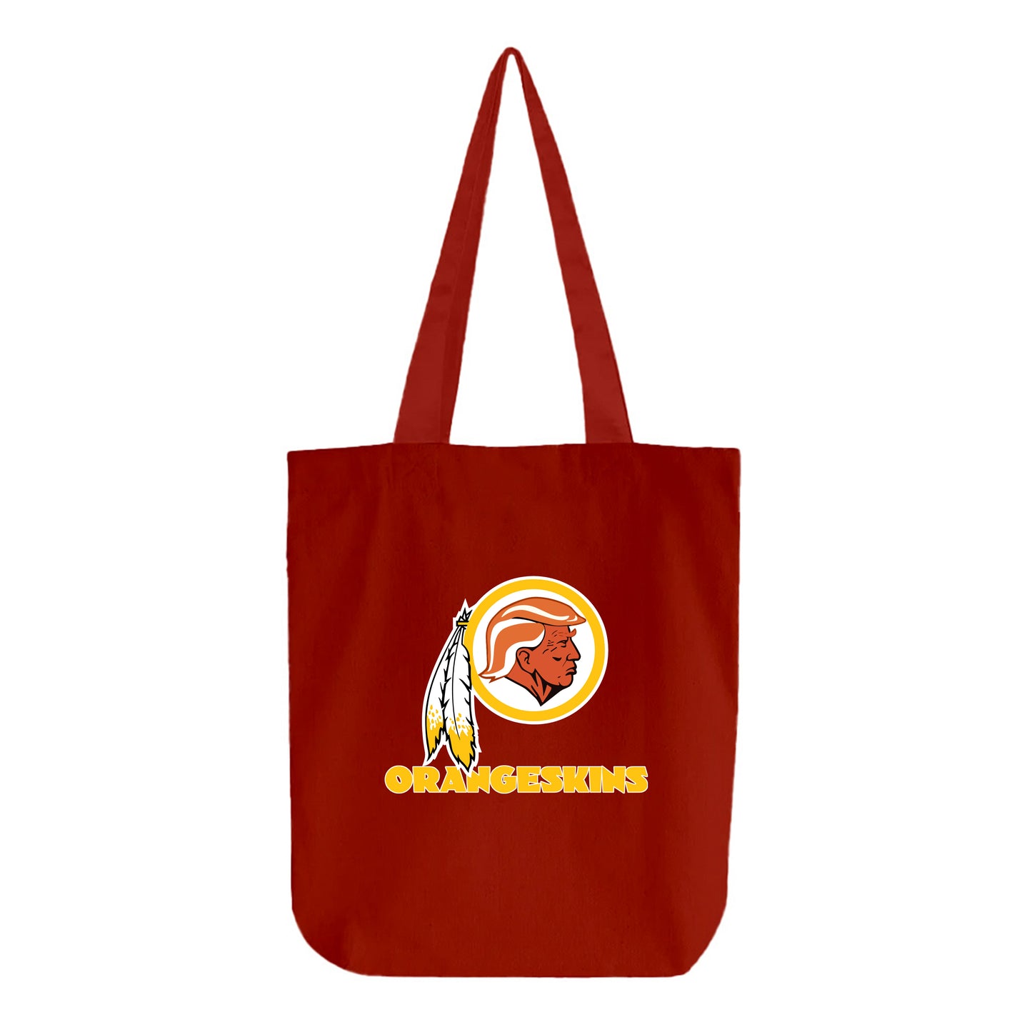 orangeskins tote bag
