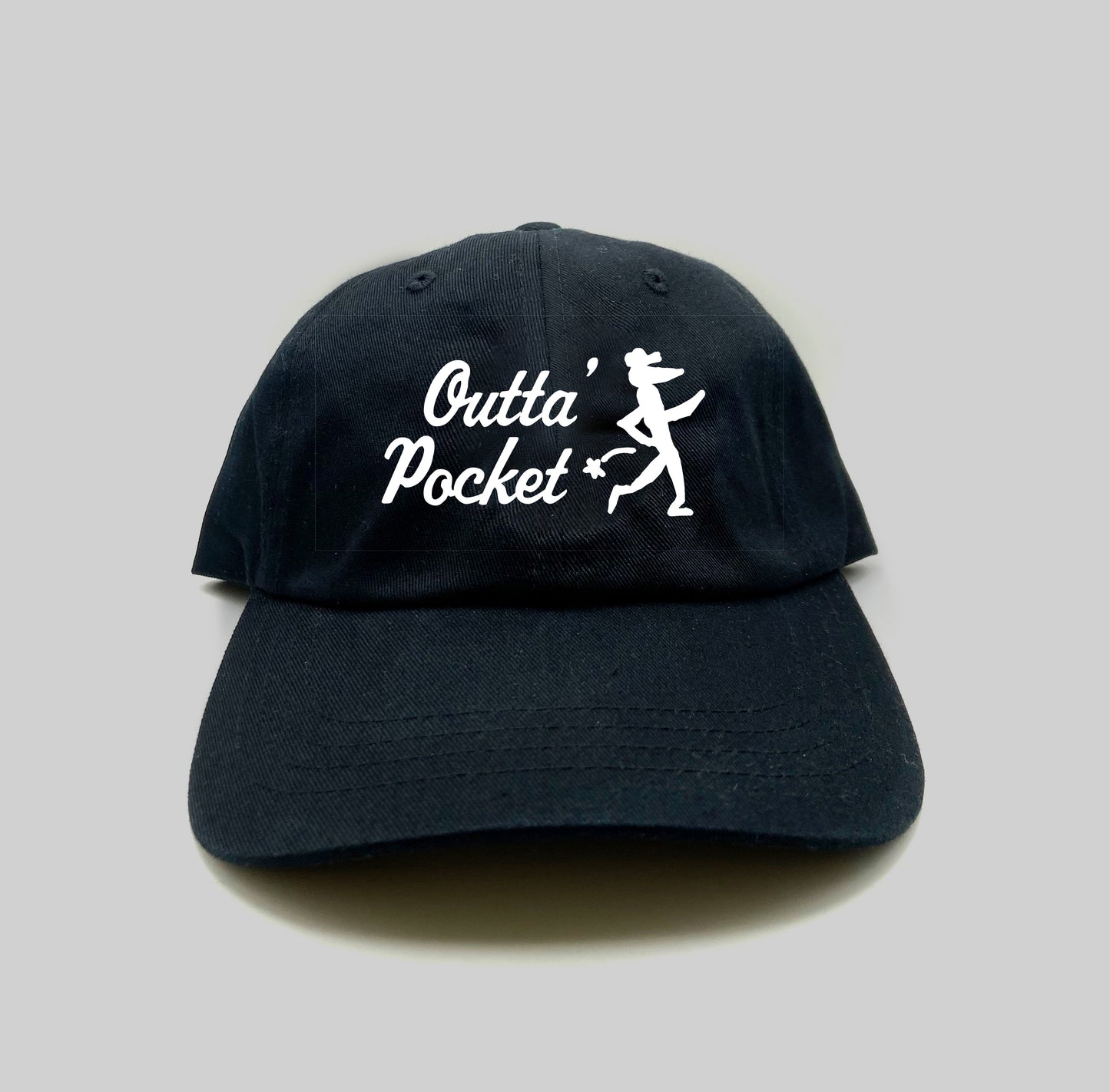 outta pocket main logo dad hat