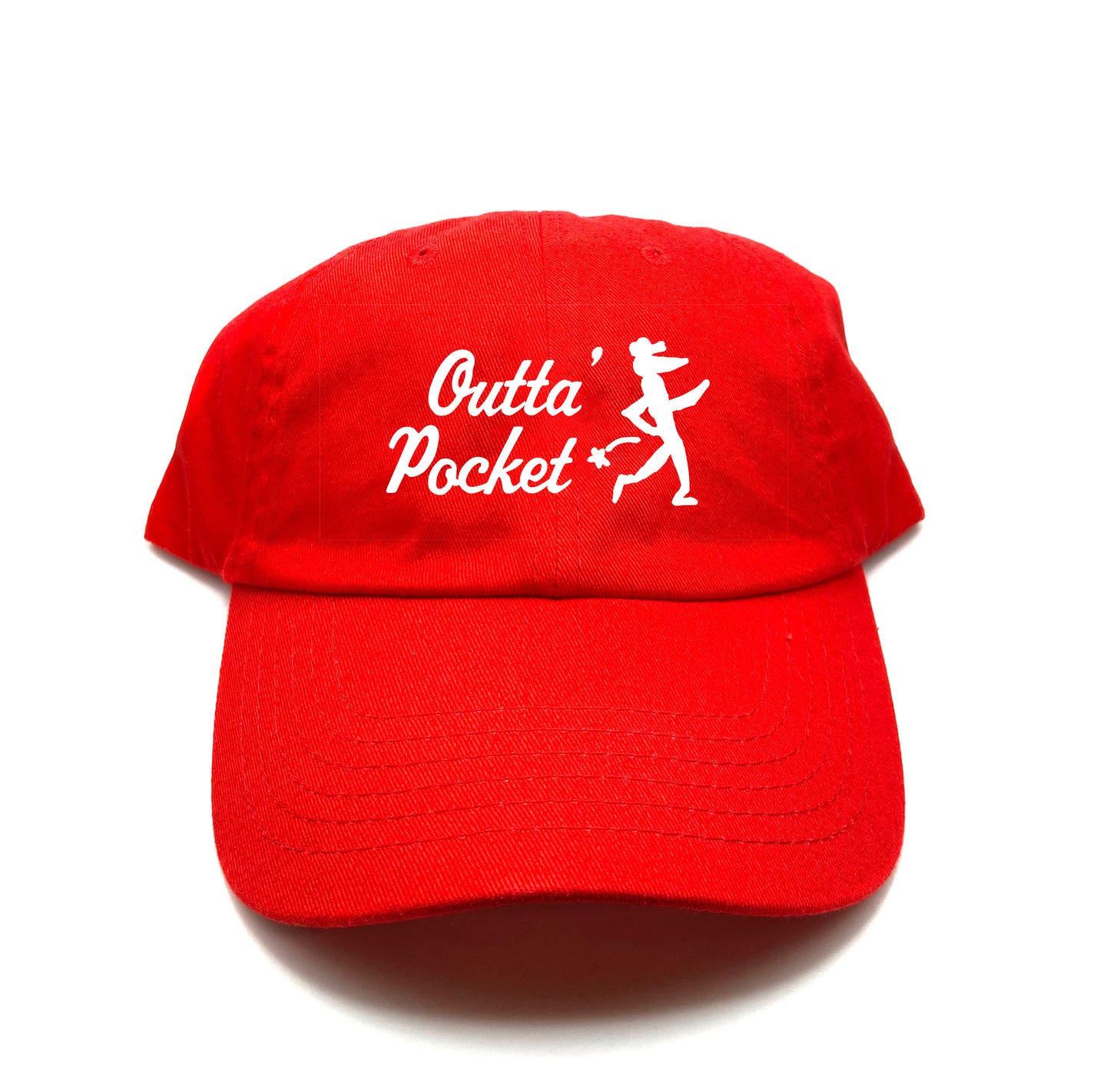 outta pocket main logo dad hat