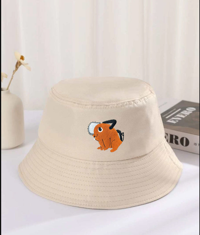 poochita chainsaw man bucket hat