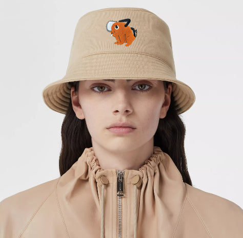 poochita chainsaw man bucket hat