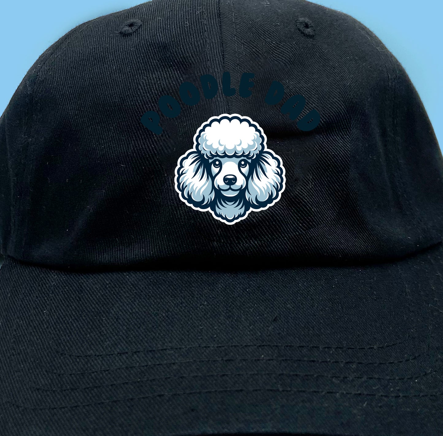 Poodle Dad Dad Hat