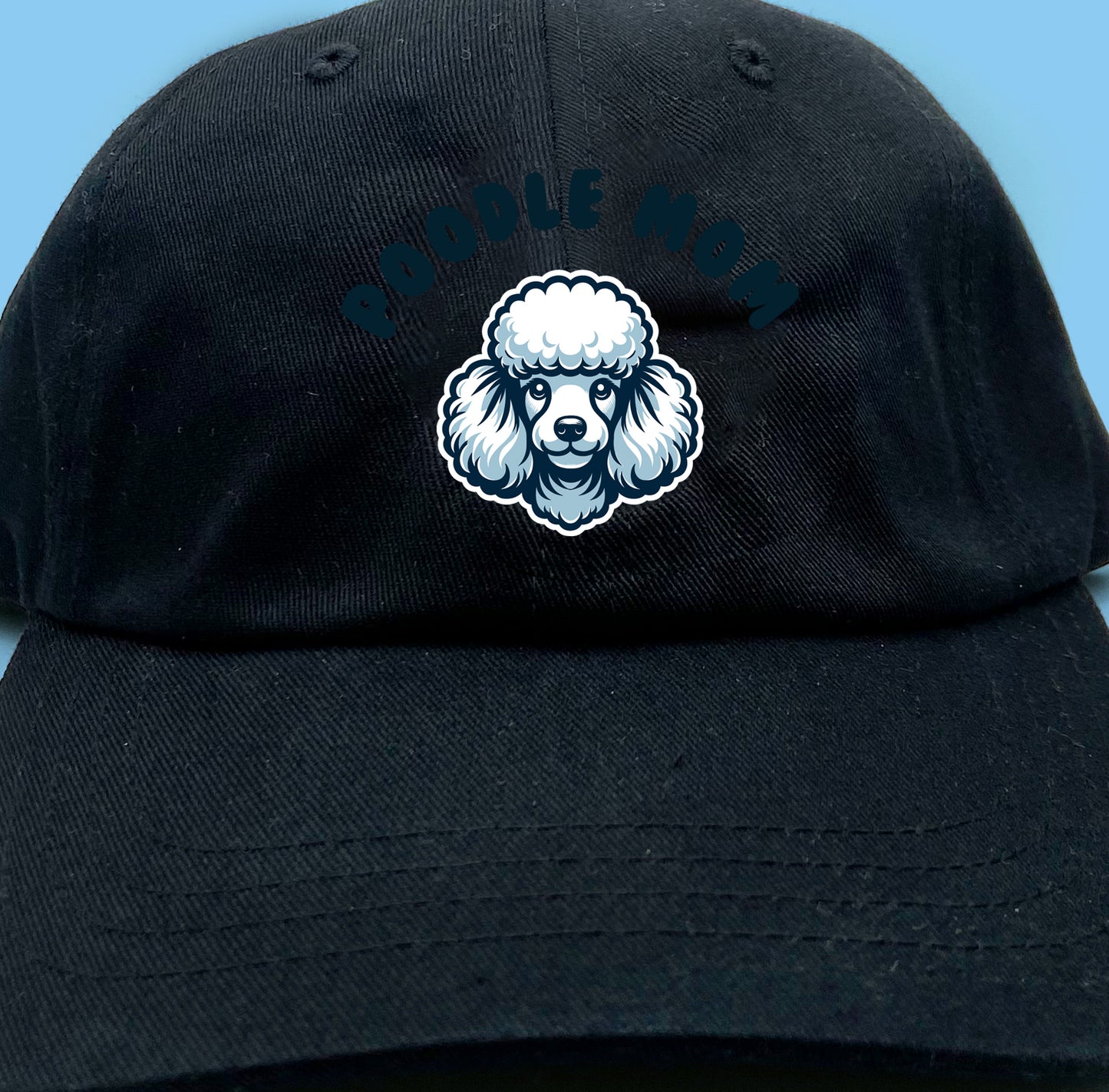 Poodle Mom Dad Hat