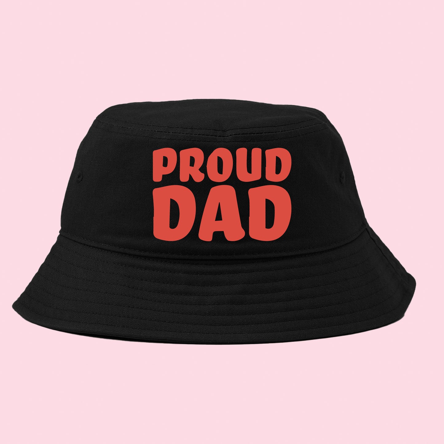 Proud Dad Red Bucket Hat