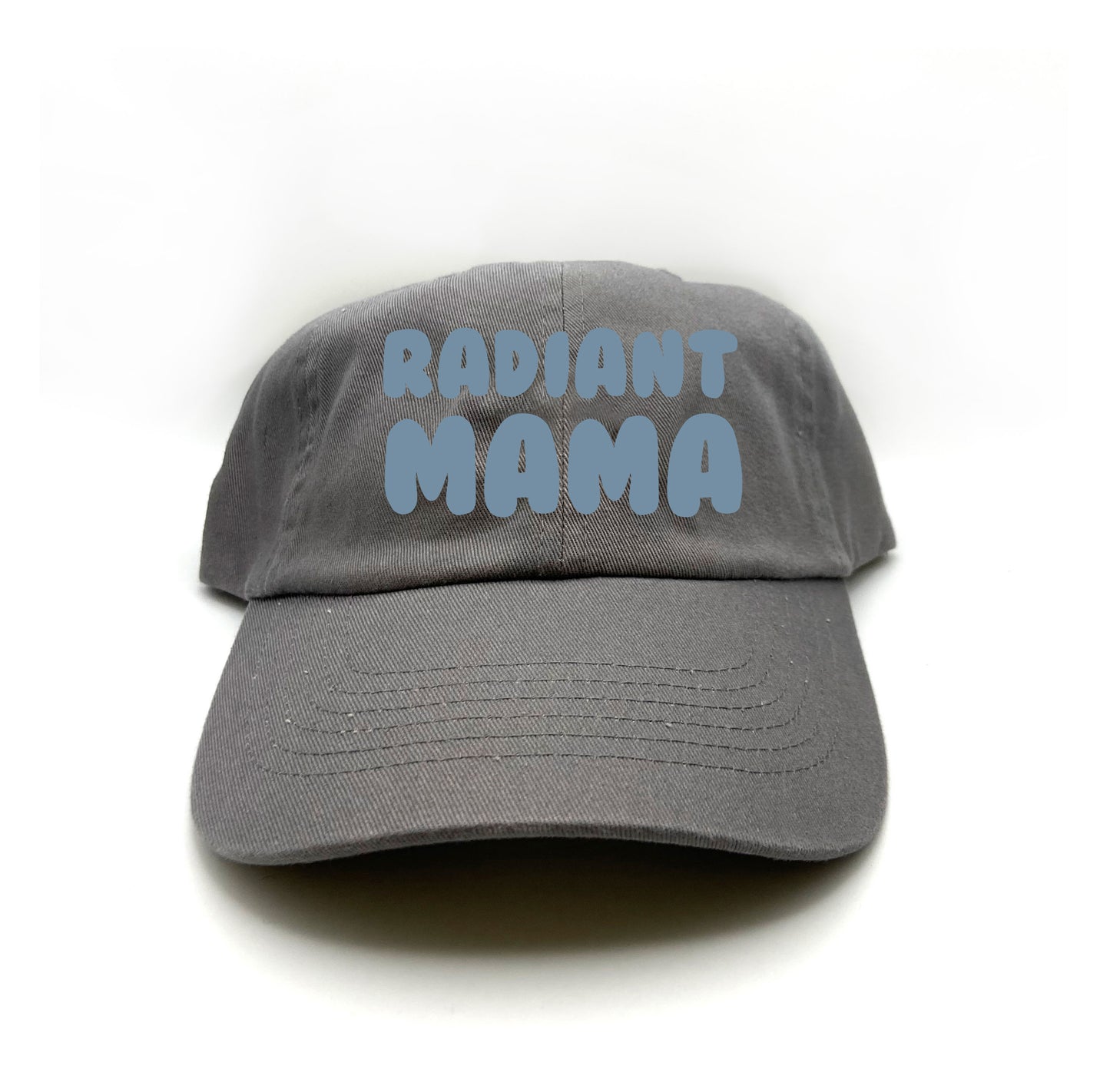 Radiant Mama Gray Blue Dad Hat