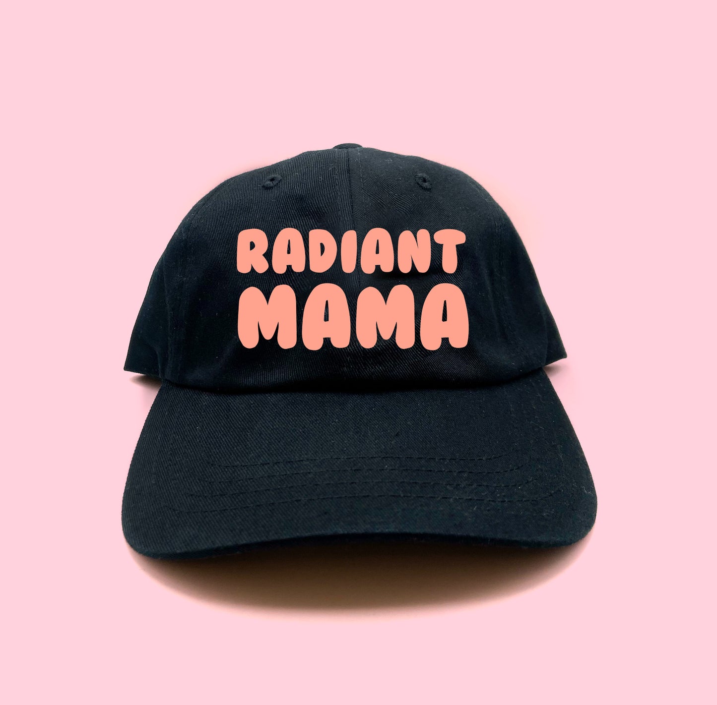 Radiant Mama Peach Dad Hat