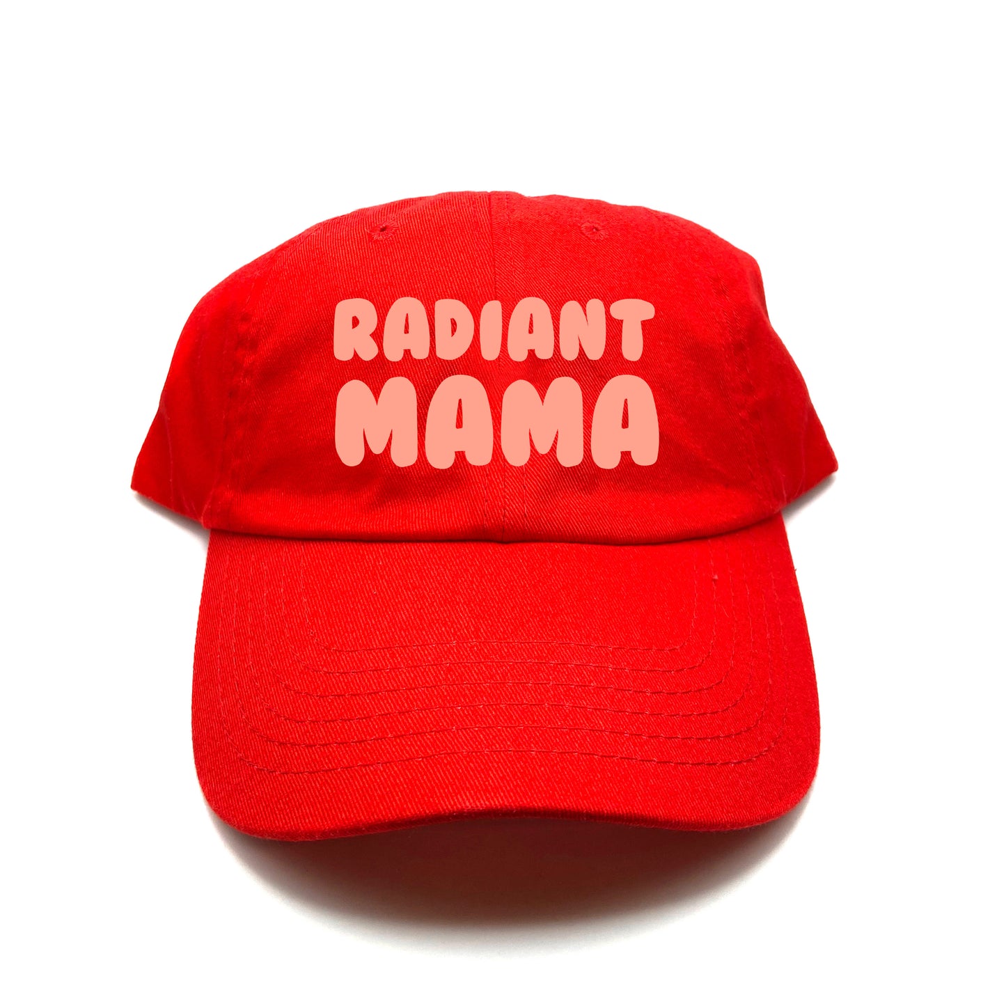 Radiant Mama Peach Dad Hat