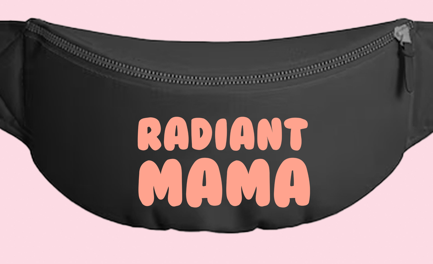Radiant Mama Peach Fanny Pack