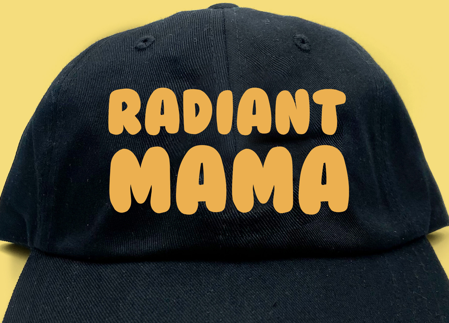 Radiant Mama Yellow Dad Hat