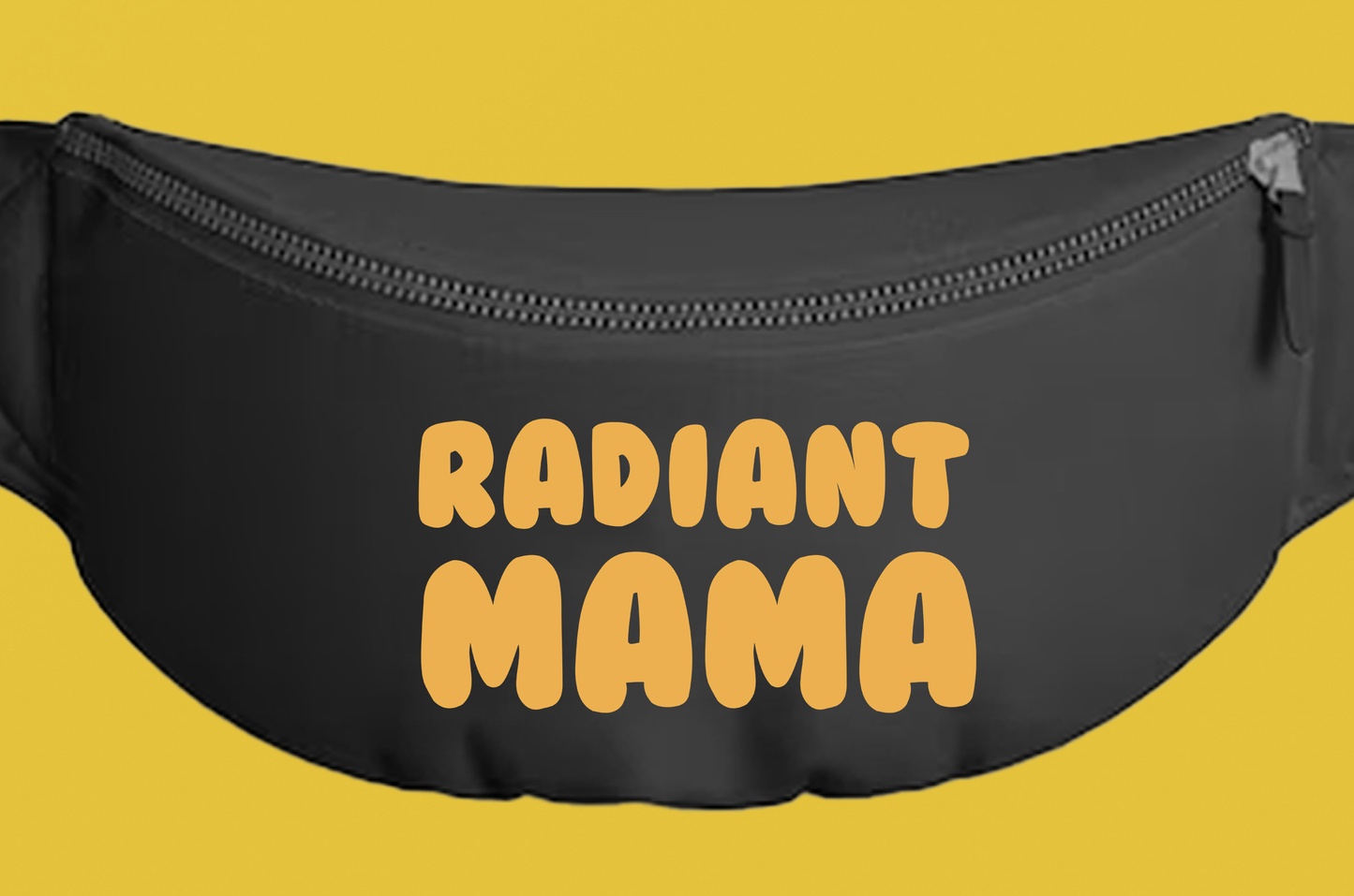 Radiant Mama Yellow Fanny Pack