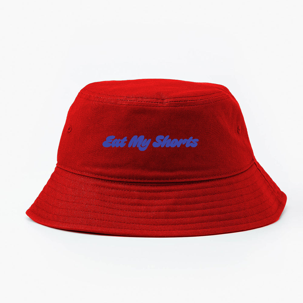 Eat My Shorts Indigo Bucket Hat
