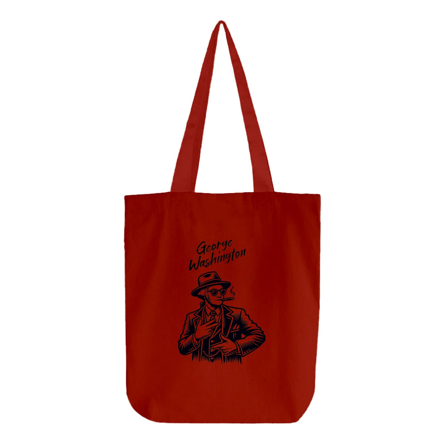 george washington gangster tote bag