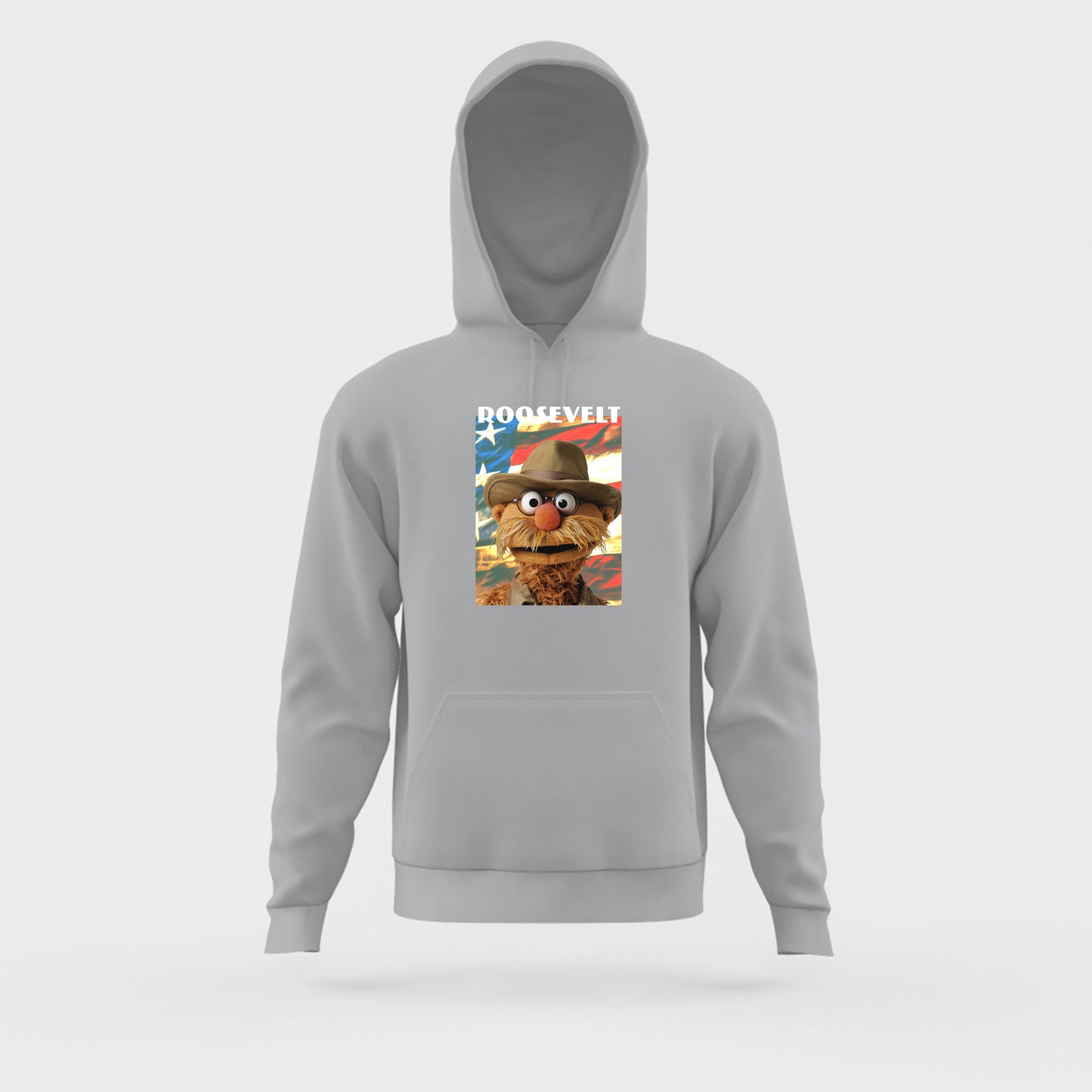 roosevelt muppet flag hoodie