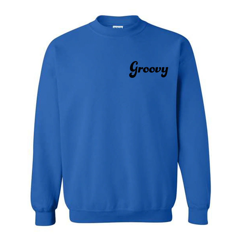 Groovy Black Sweatshirt