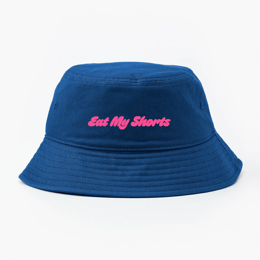 Eat My Shorts Pink Bucket Hat