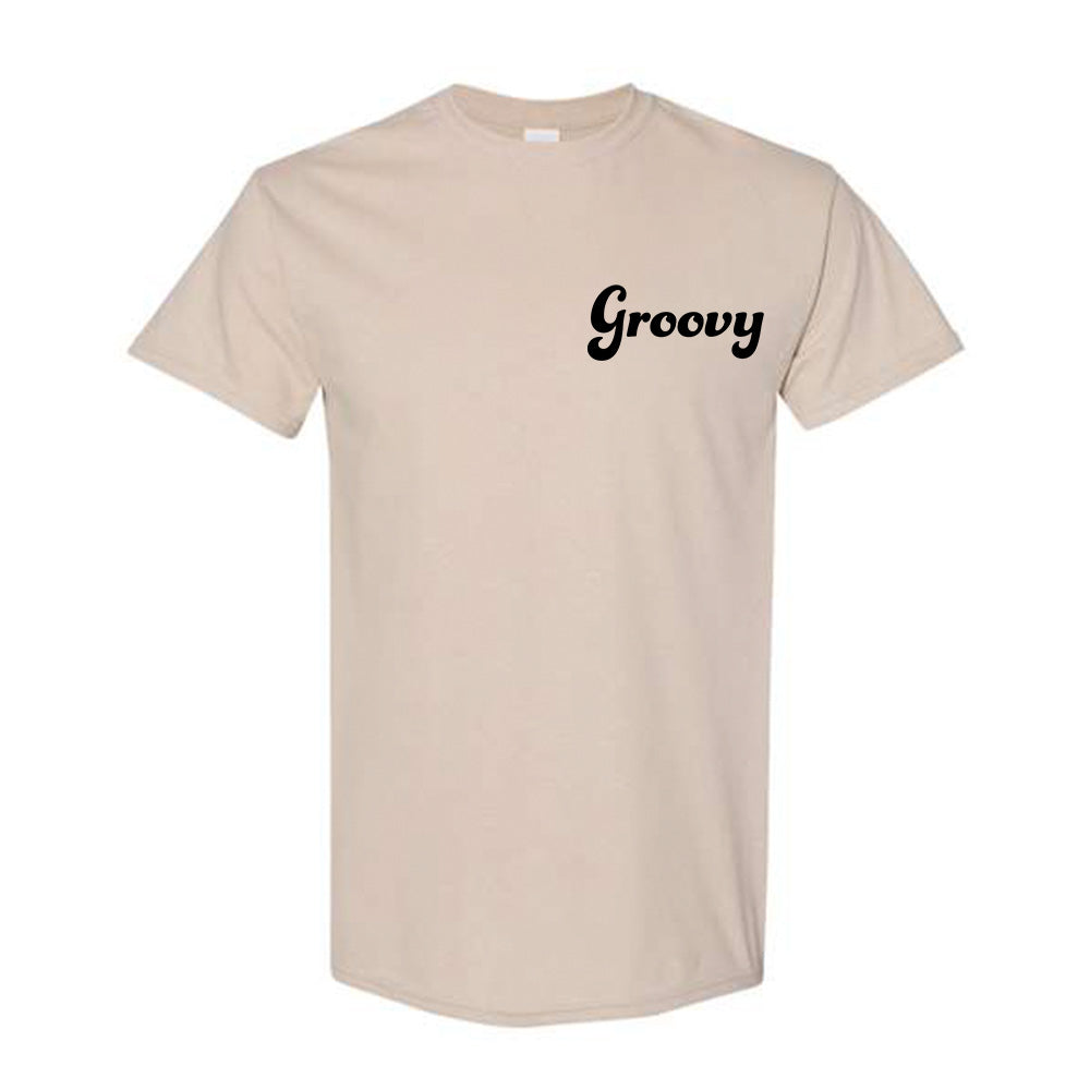 Groovy Black Tee Shirt