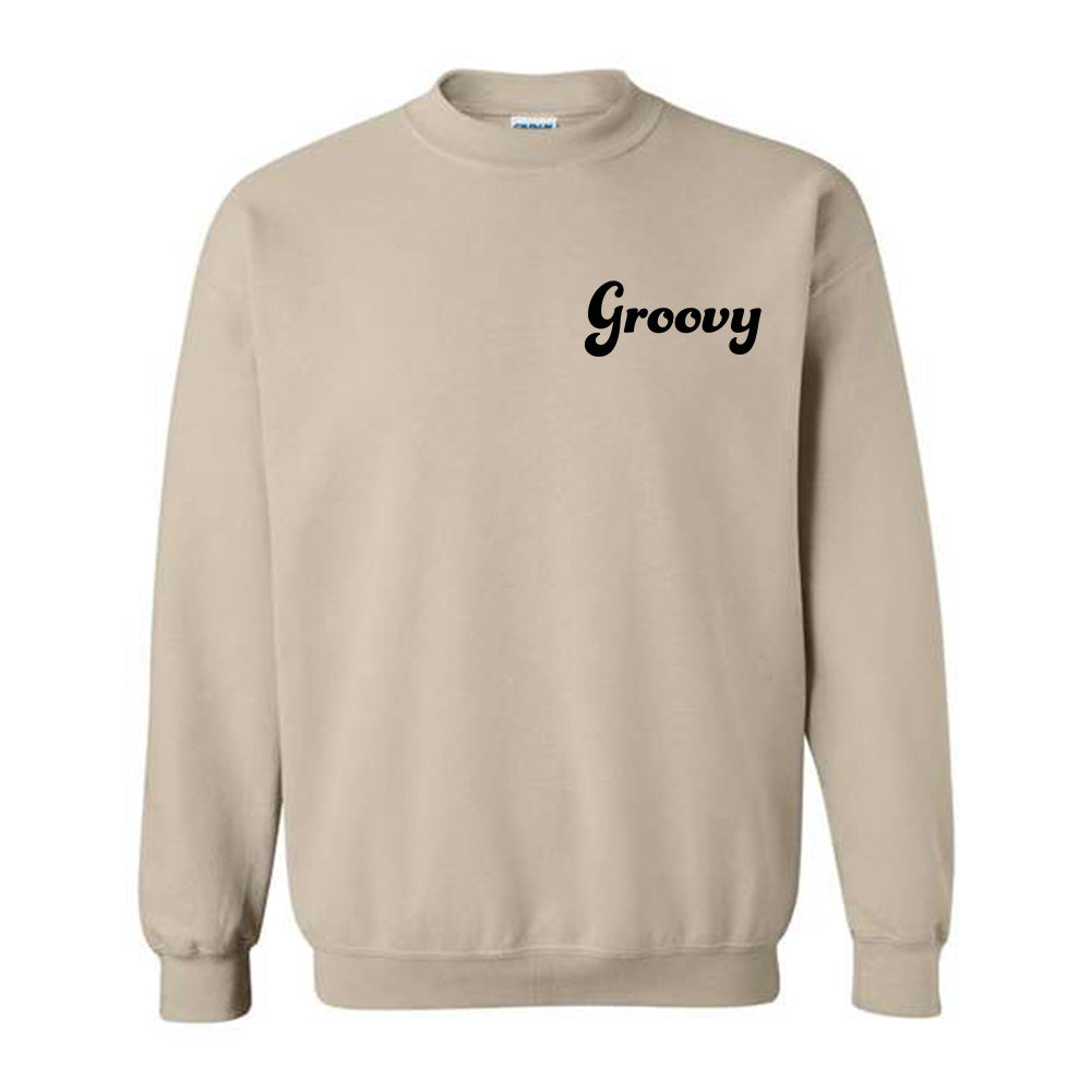 Groovy Black Sweatshirt
