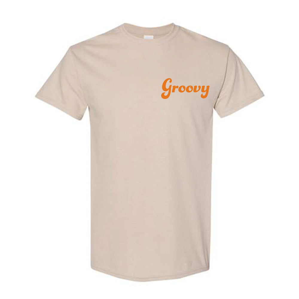Groovy Orange Tee Shirt