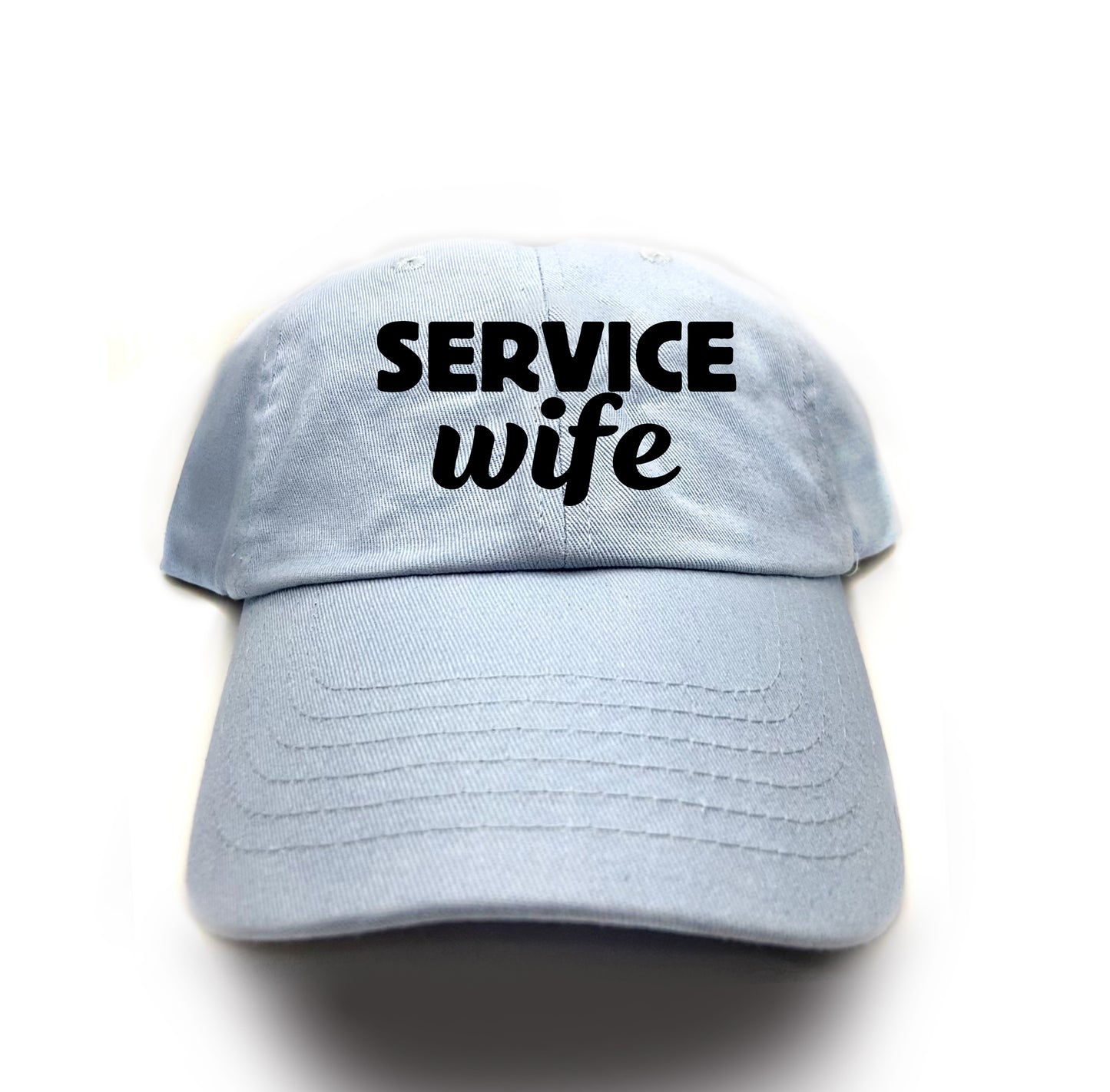 Service Wife Black Dad Hat