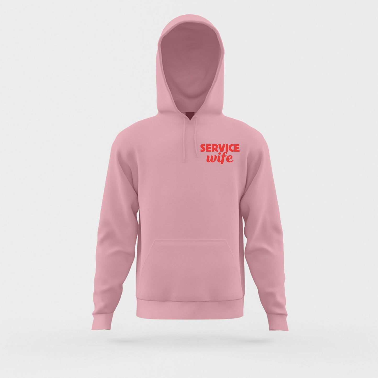 Service Wife Red Hoodie