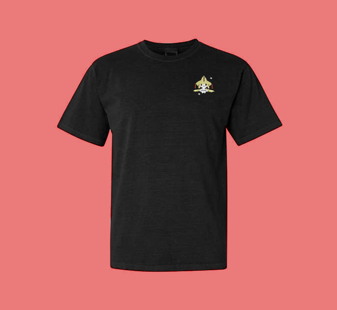 #0385 shiny tee shirt