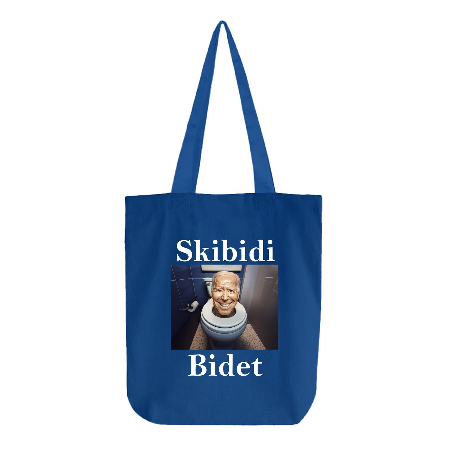 skibidy bidet tote bag