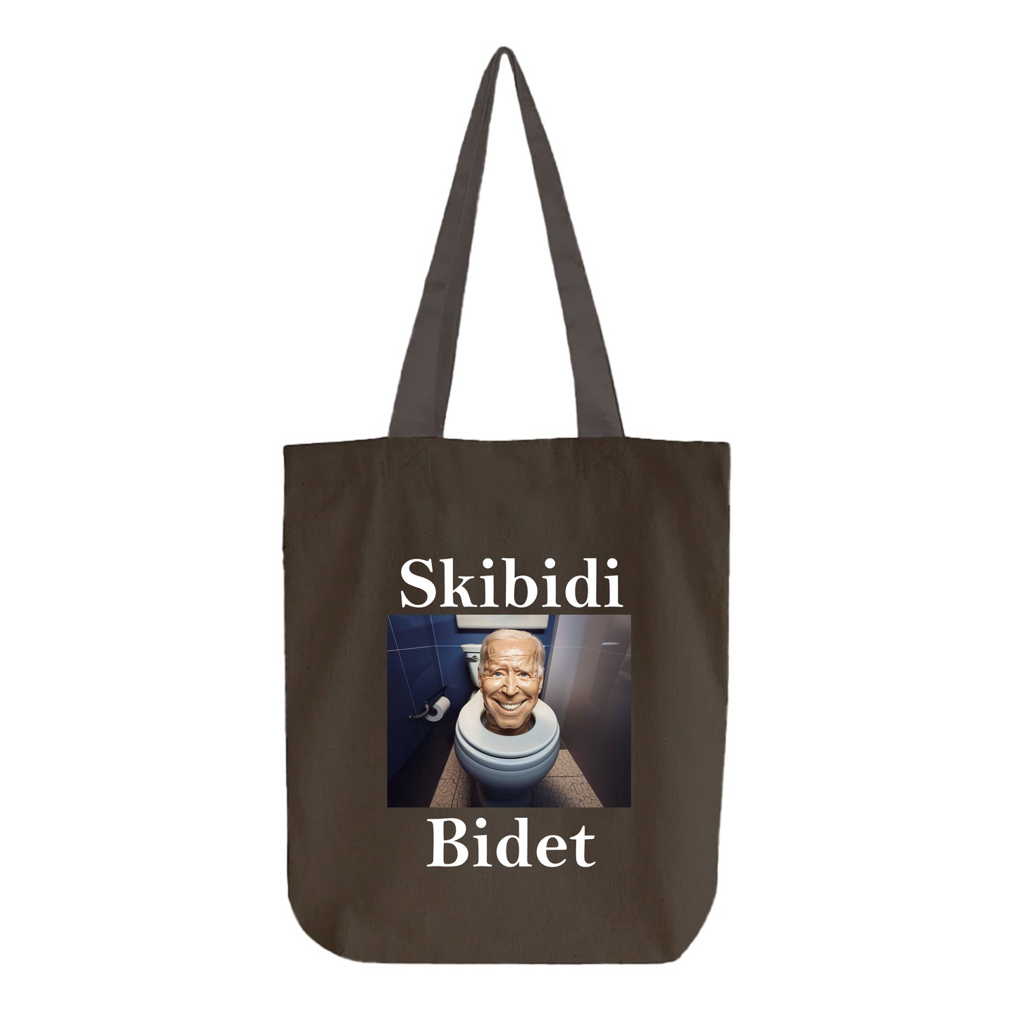 skibidy bidet tote bag