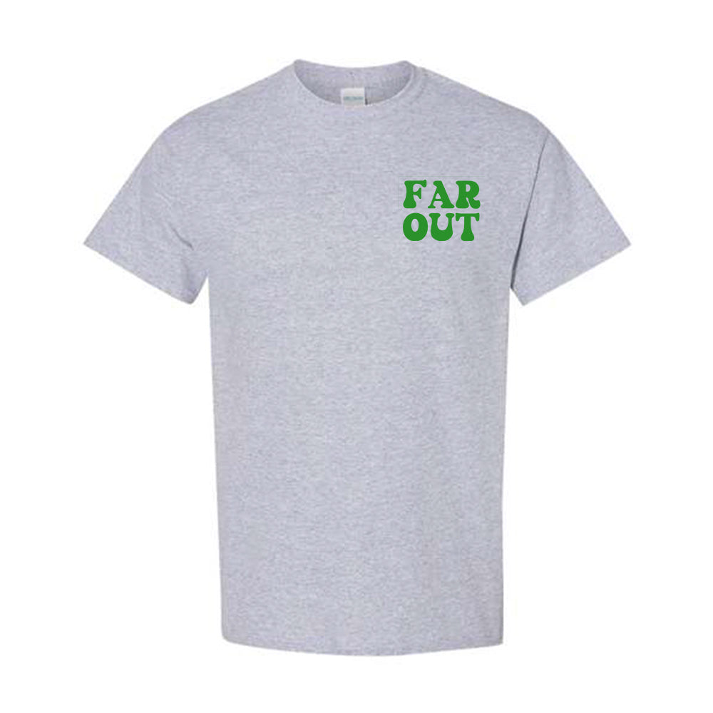 Far Out Green Tee Shirt