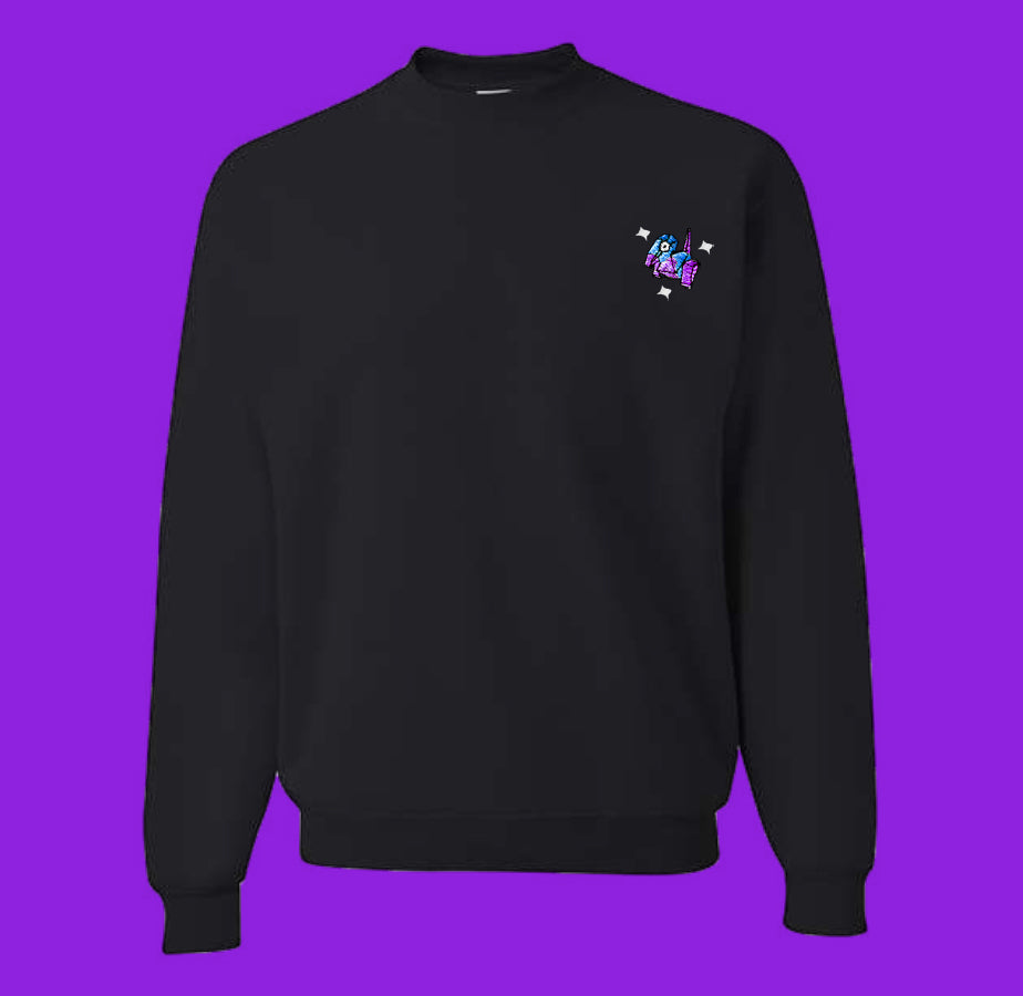 #0137 shiny sweatshirt