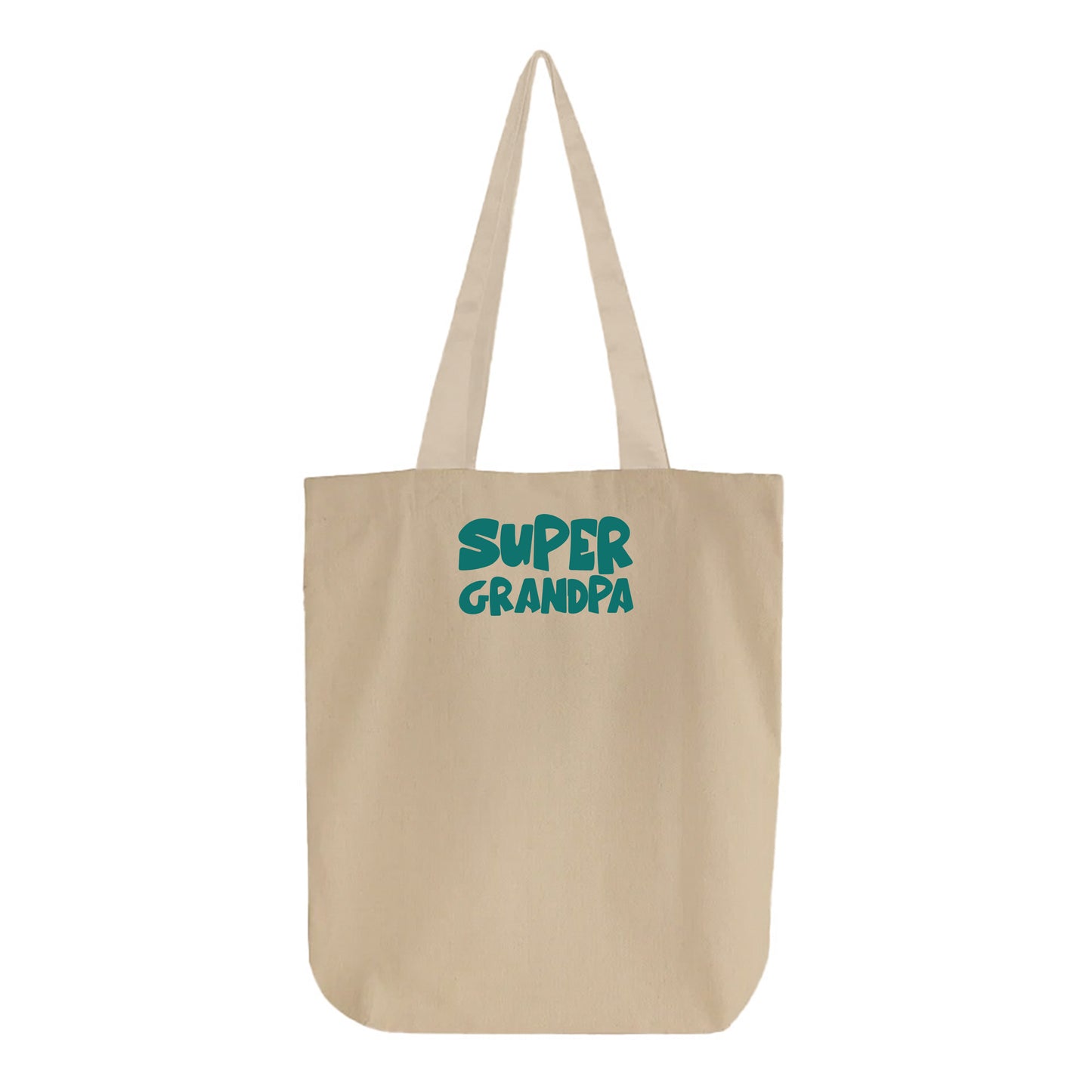 Super Grandpa Green Tote Bag
