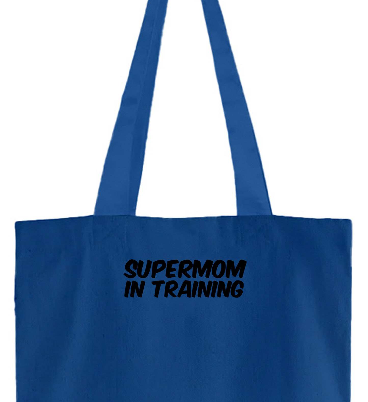 Supermom in Training Black Tote Bag