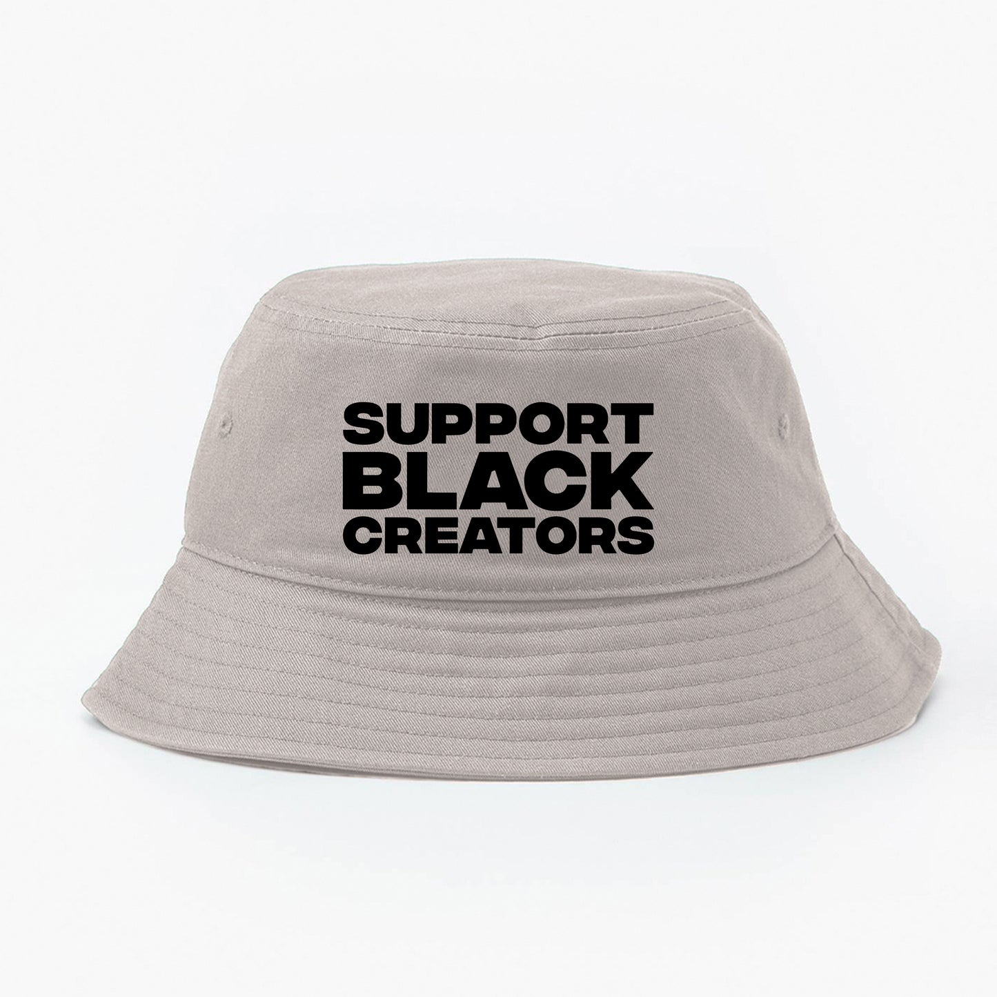 Support Black Creators Black Bucket Hat