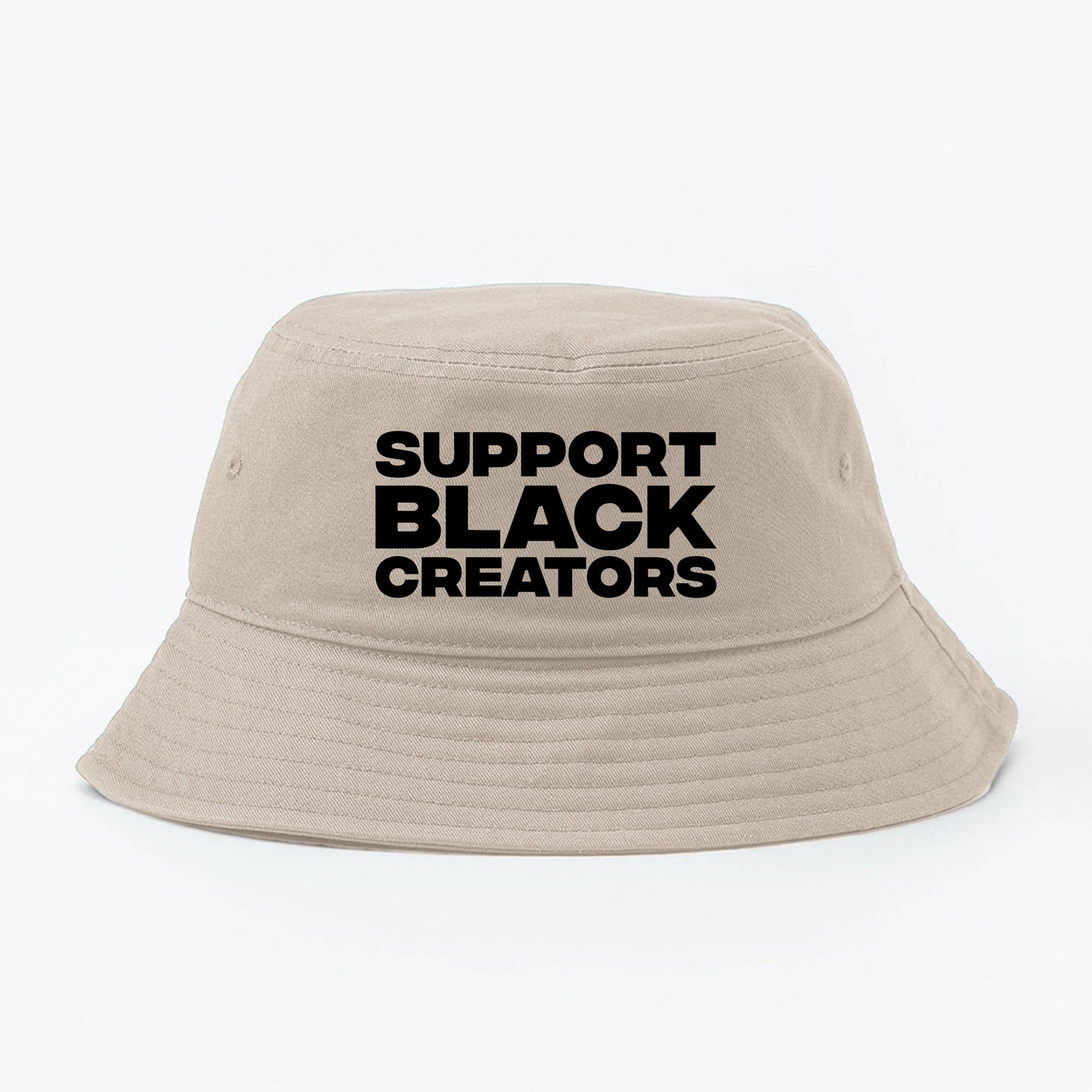 Support Black Creators Black Bucket Hat