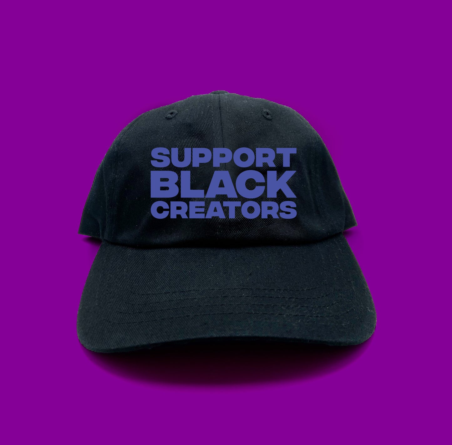 Support Black Creators Indigo Dad Hat