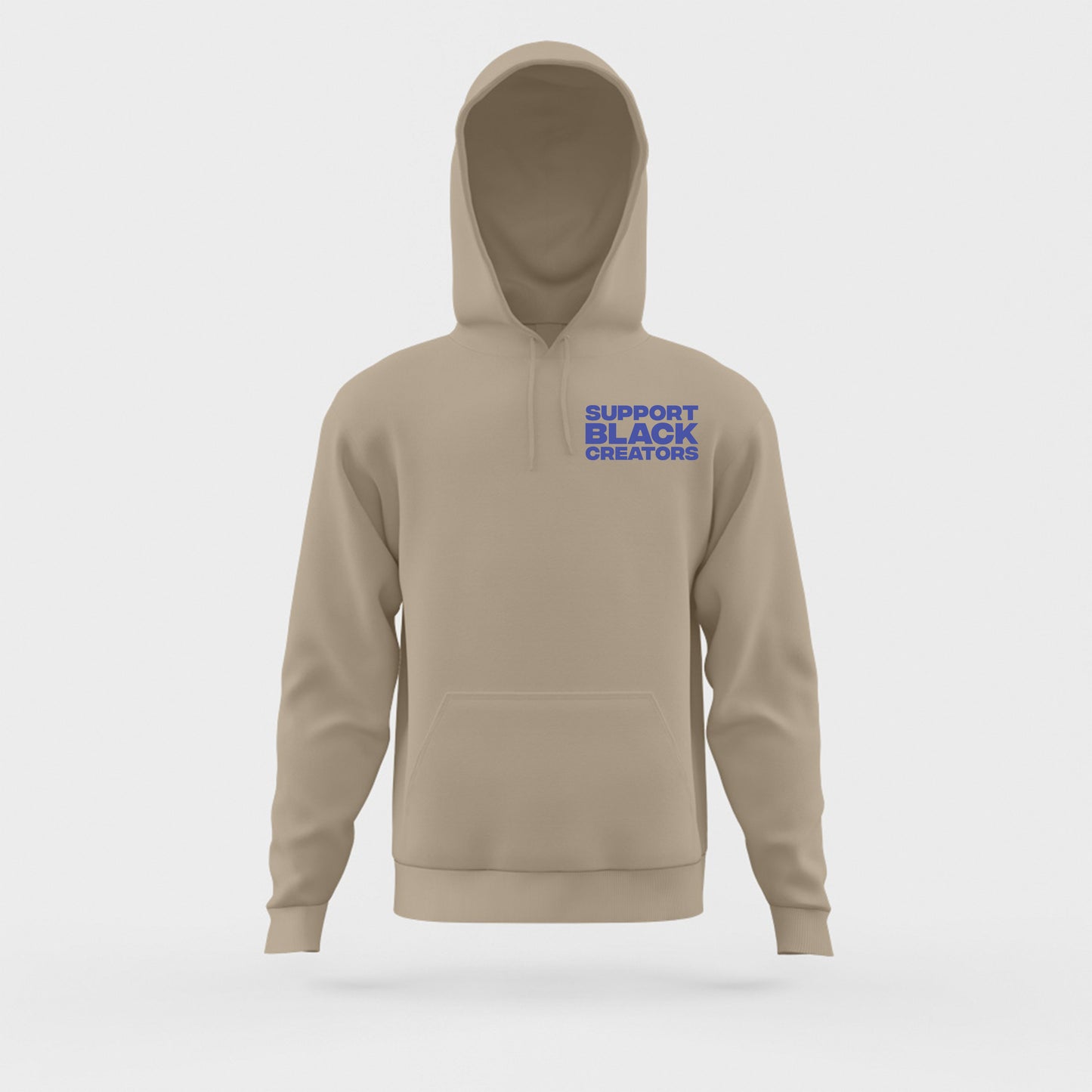 Support Black Creators Indigo Hoodie