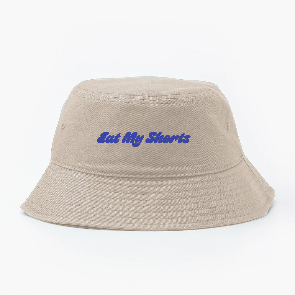 Eat My Shorts Indigo Bucket Hat
