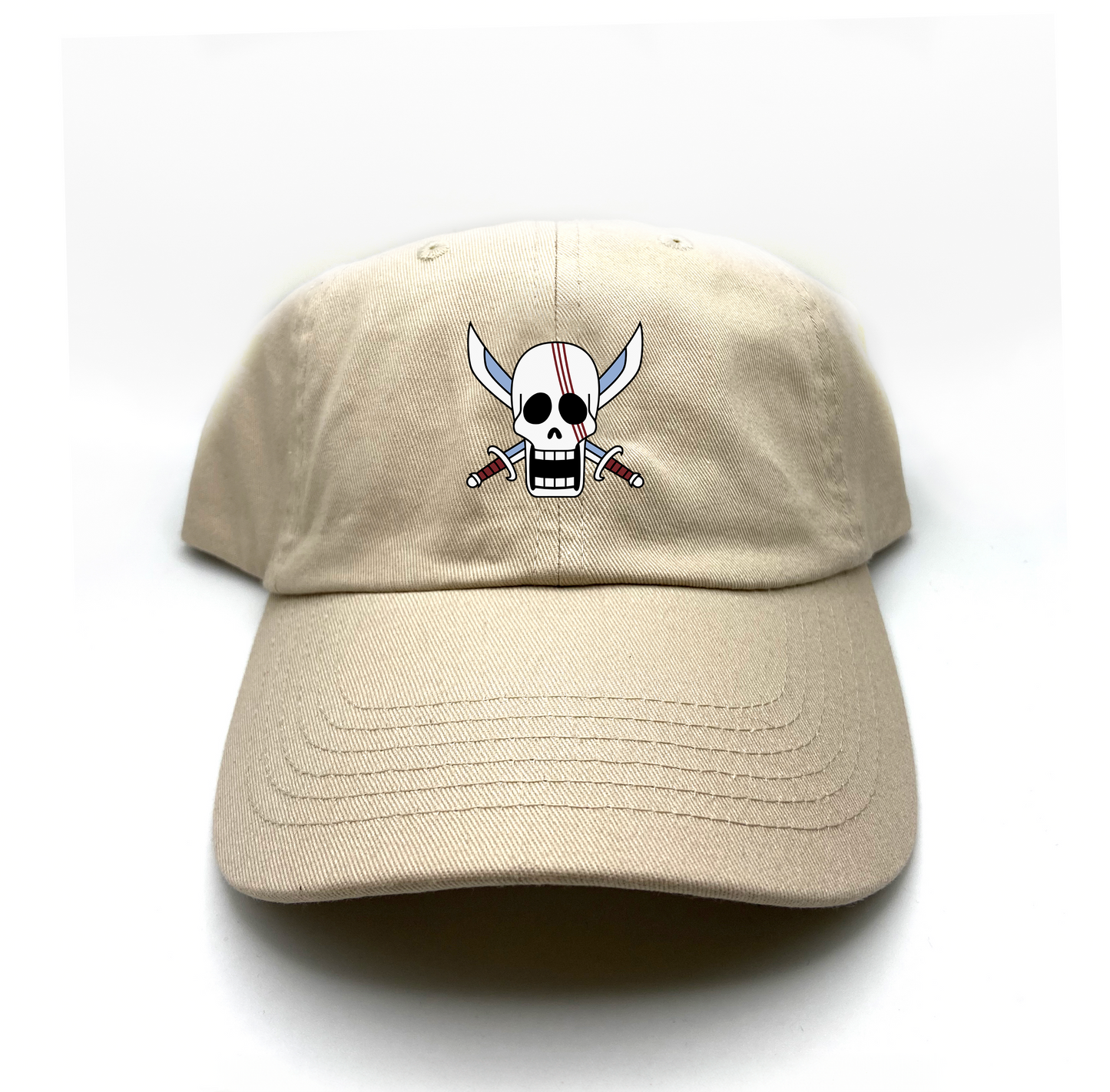 Straw Hat Pirates jolly roger dad hat
