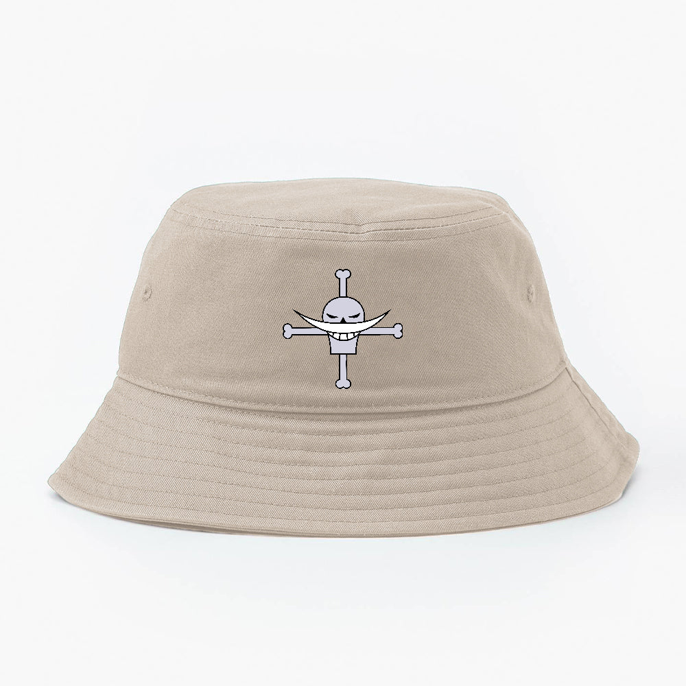 Whitebeard pirates jolly roger bucket hat