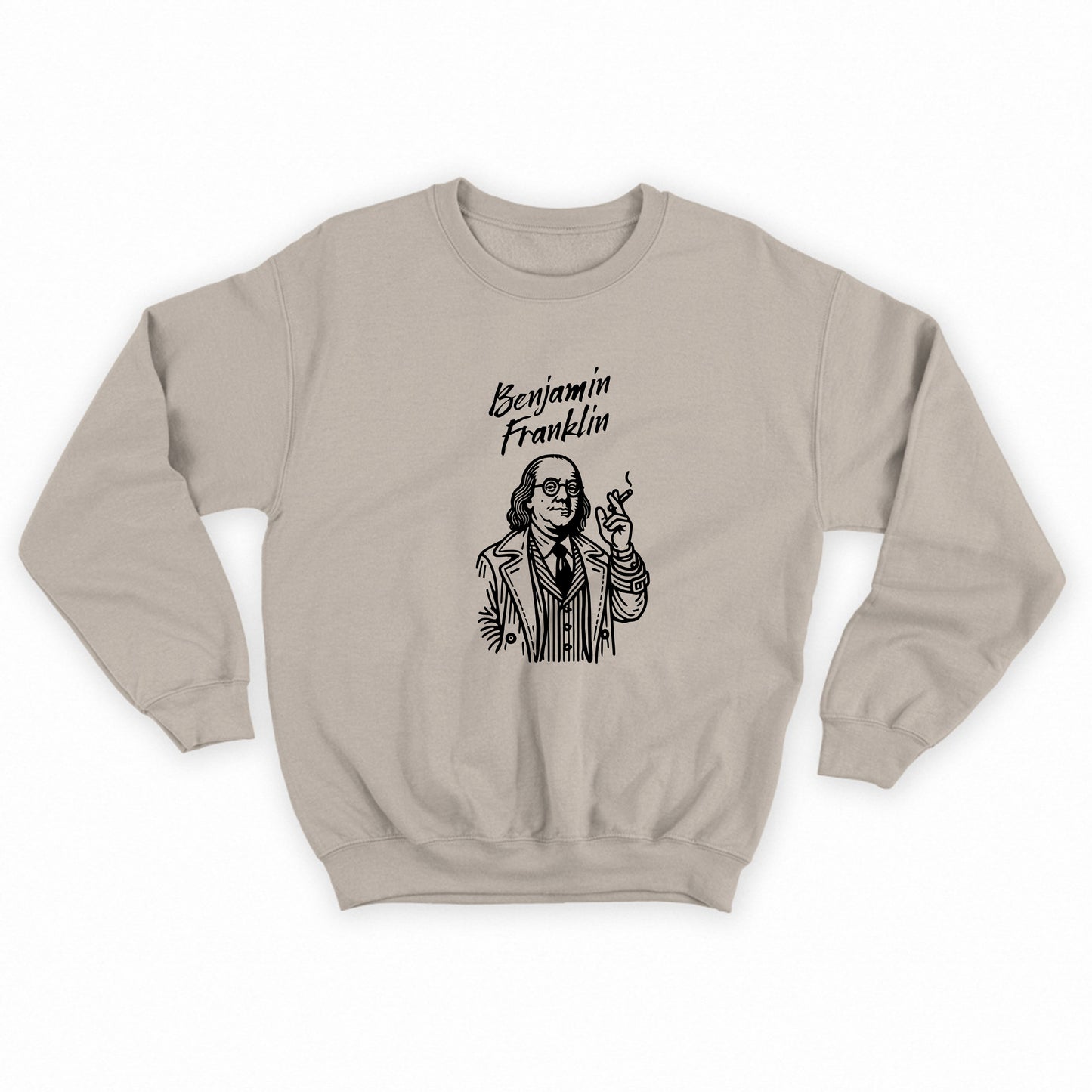 benjamin franklin gangster sweatshirt