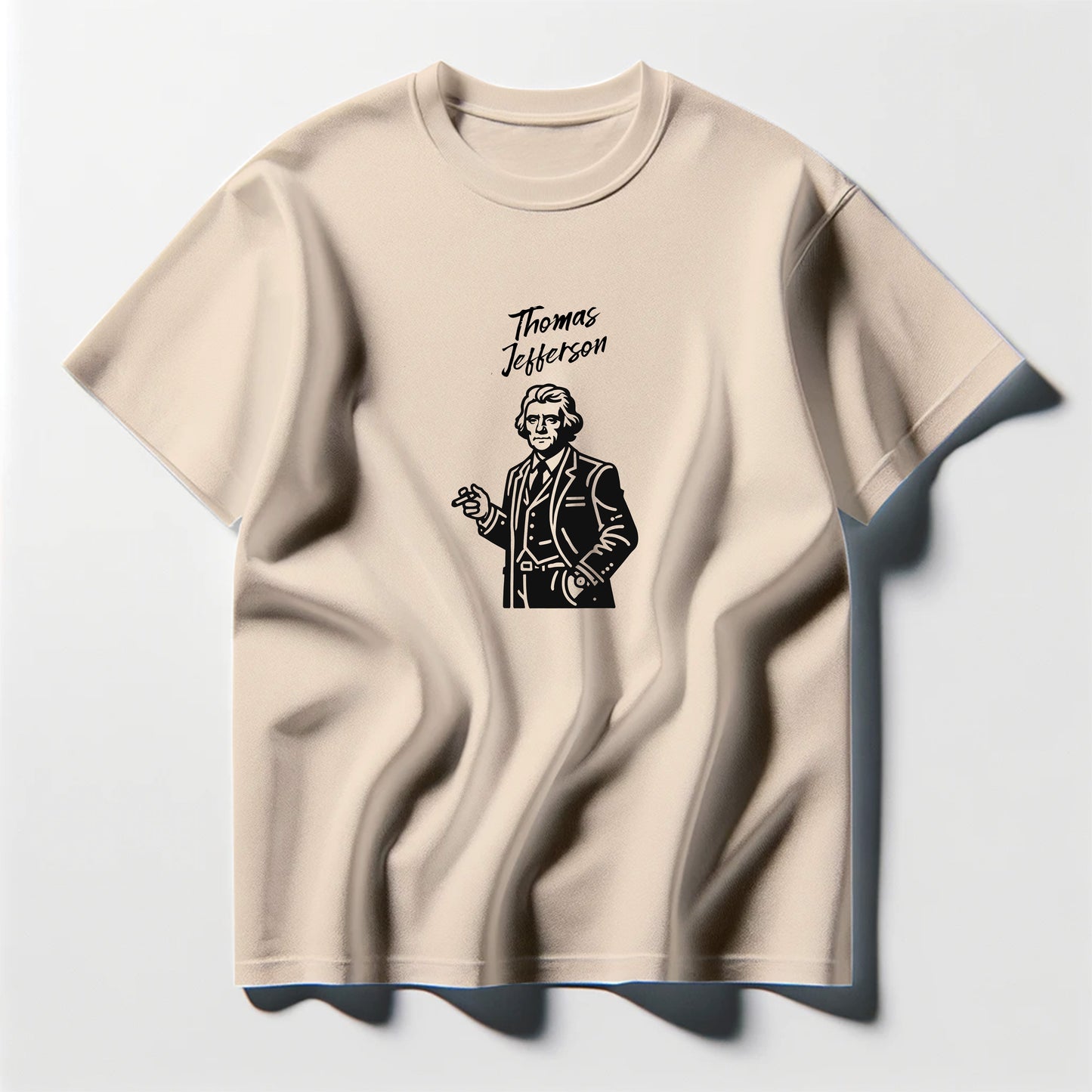 thomas jefferson gangster tee shirt